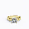 varitsa-jewellers - 1.6ct Princess Cut Solitaire Gold Engagement Ring - 06GG75